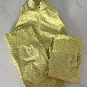 GYMSHARK 3pc SET💛💛💛